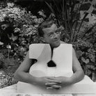 John Milne with his work, The Kiss NPG x199282