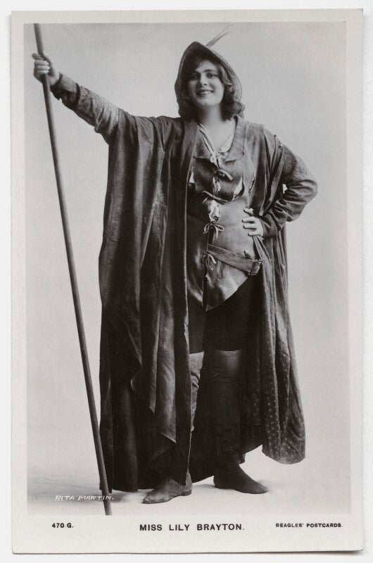 Lily brayton as rosalind in 'as you like it' npg x131467