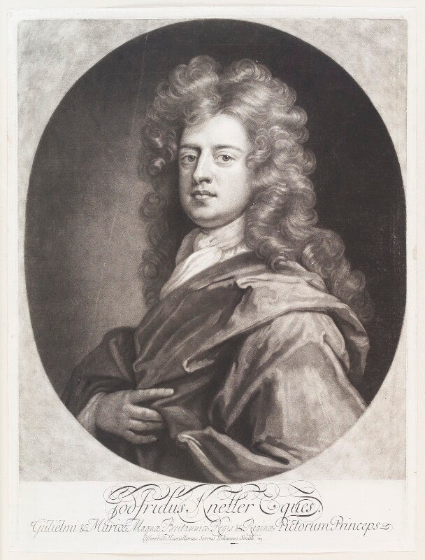 Sir godfrey kneller, bt npg d11492