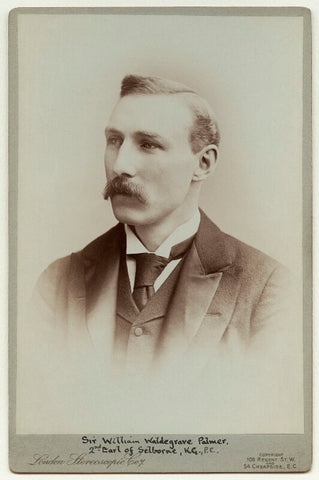 William Waldegrave Palmer, 2nd Earl of Selborne NPG x22497