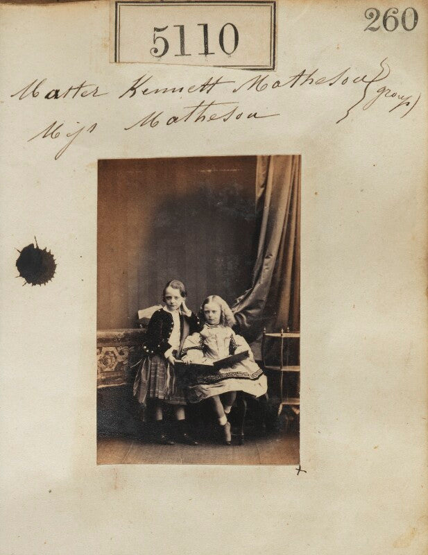 Kenneth matheson; miss matheson npg ax55113