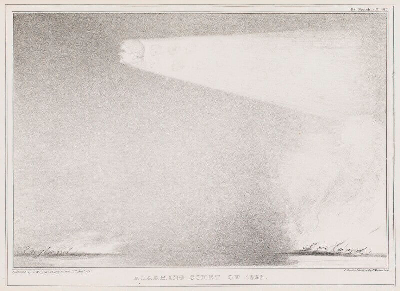 Alarming comet of 1835 (daniel o'connell) npg d41339