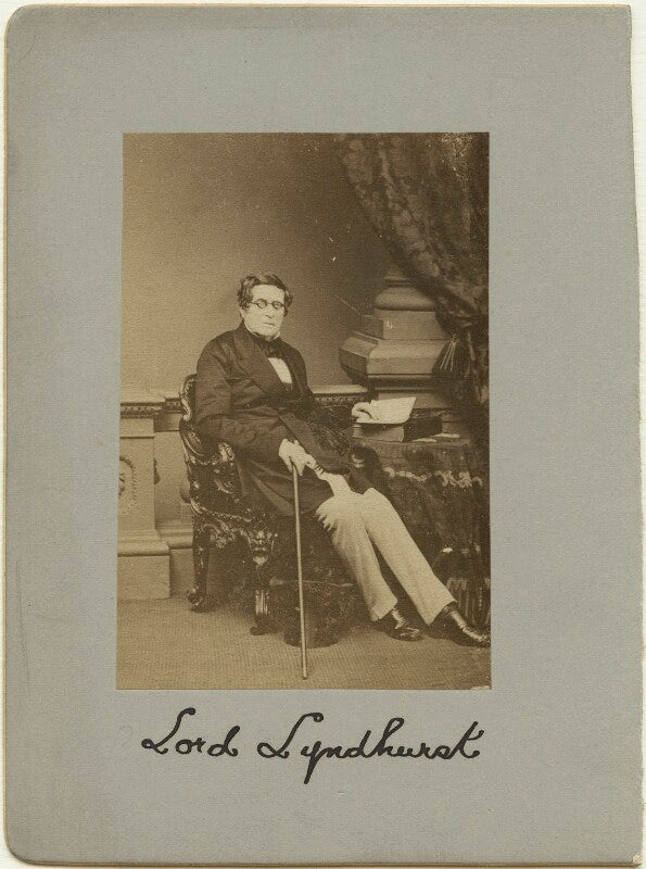 John singleton copley, baron lyndhurst npg x20196
