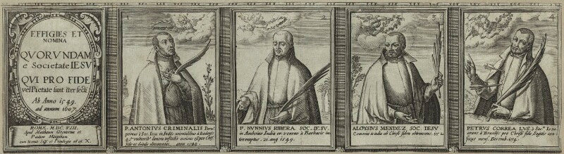 Renowned jesuits npg d25312