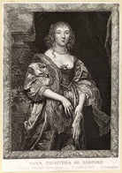 Anne Russell (née Carr), Countess of Bedford NPG D10894
