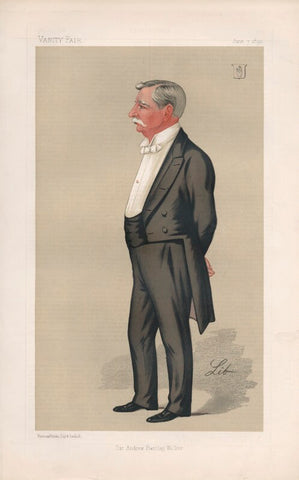 Sir Andrew Barclay Walker, 1st Bt ('Men of the Day. No. 472.') NPG D44493