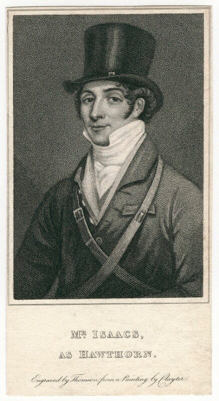 John isaacs as hawthorn in bickerstaff's 'love in a village' npg d8688