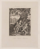 Frontispiece to Vol I of Lord Orford's Memoires (Horace Walpole) NPG D39370