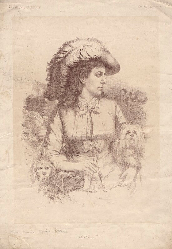 Ouida (marie louise de la ramée) npg d2261