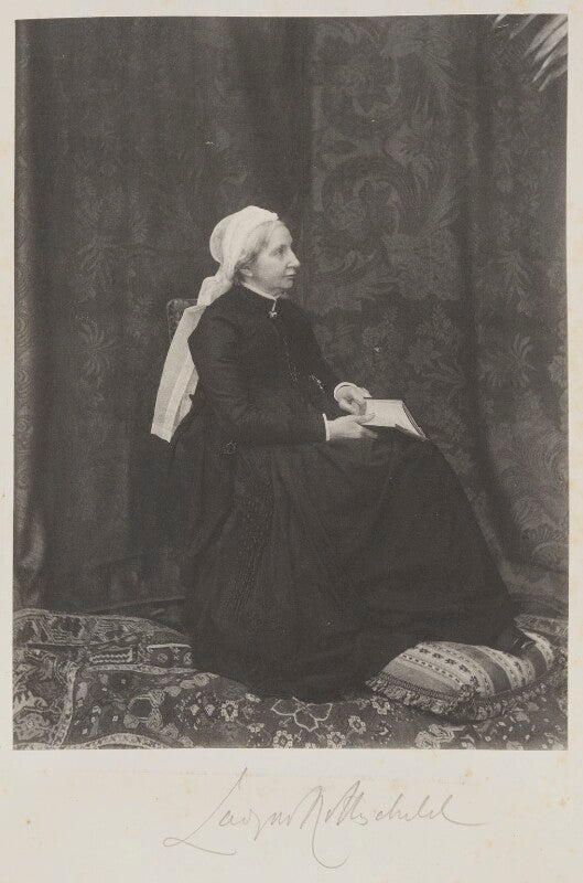 Louisa (née montefiore), lady de rothschild npg ax15649