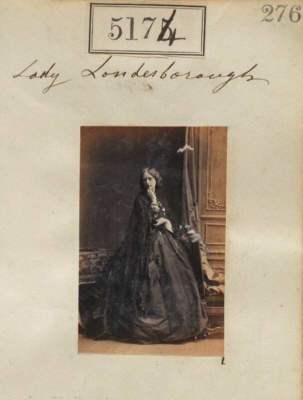 Ursula lucy grace (née bridgeman), lady londesborough (later fitzgerald) npg ax55177