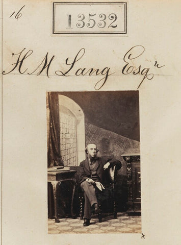 Mr H.M. Lang NPG Ax63165