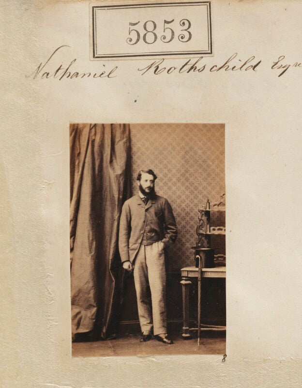Nathaniel mayer ('natty') de rothschild, 1st baron rothschild npg ax55807