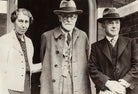 Mathilde Hollitscher (née Freud); Sigmund Freud; Alfred Ernest Jones NPG x135930