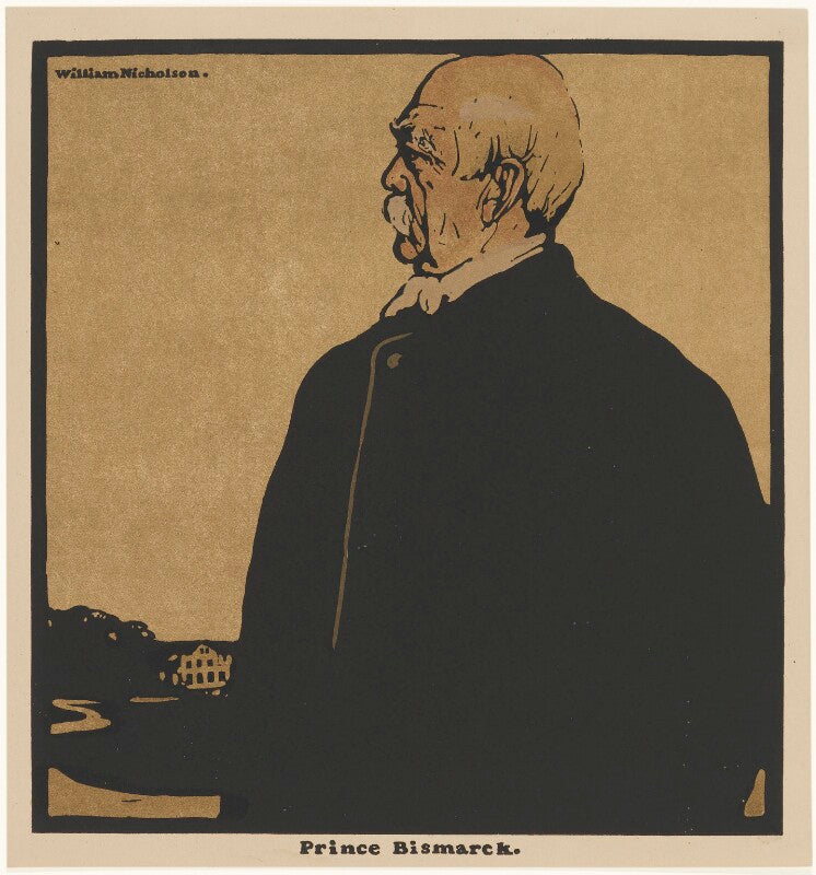 Prince otto edward leopold von bismarck schonhausen npg d32964