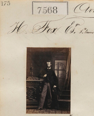 Mr H. Fox NPG Ax57407