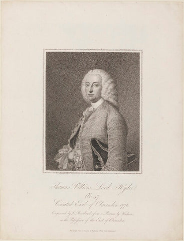 Thomas Villiers, 1st Earl of Clarendon NPG D15142