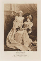 Hon. Muriel Agnes Heathcote-Drummond-Willoughby (née Stuart-Erskine) as La Marquise de Vintimille du Luc; Rosalie Louisa Erskine (née Sartoris), Countess of Buchan when Lady Cardross as La Duchesse de Lavis NPG Ax41262