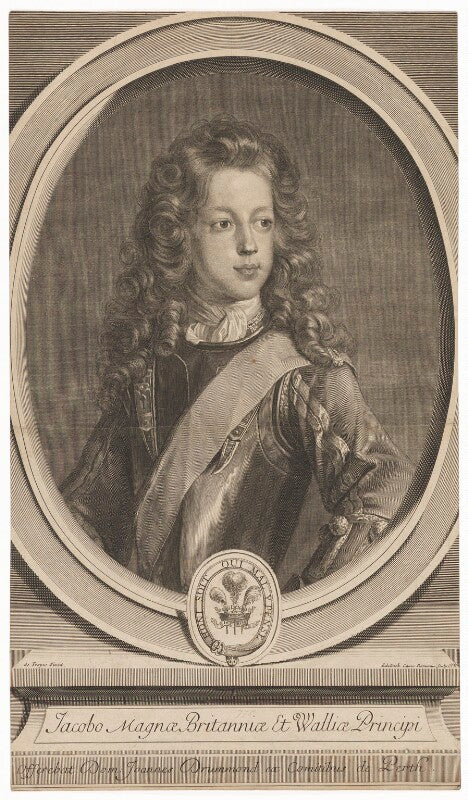 Prince james francis edward stuart npg d32656