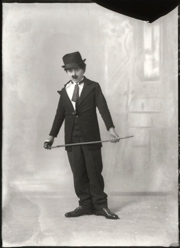 Master g. archer as charles chaplin npg x150331