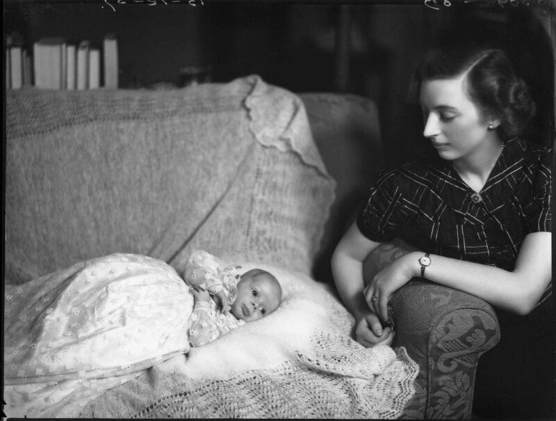 Henry alastair stirling home drummond moray; hon. jeanetta ruth drummond moray (née montagu douglas scott) npg x153319