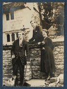 Edmund Blunden; Edward George Downing Liveing; Mary Blunden (née Daines) NPG Ax140772