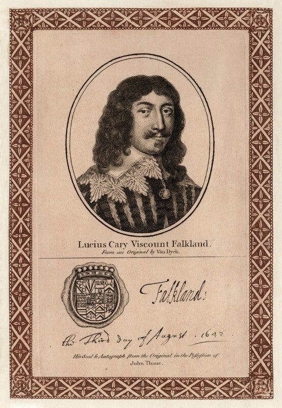 Lucius cary, 2nd viscount falkland npg d26678
