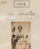 Unknown woman ('Reproduction by order of Rev. Taunton') NPG Ax58887