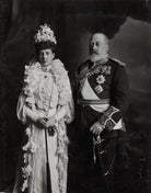 Queen Alexandra; King Edward VII NPG Ax29370