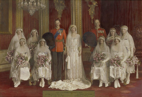 'The Wedding of 6th Earl of Harewood and Princess Mary' NPG x74770