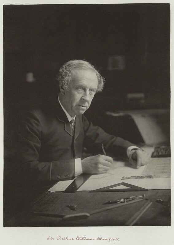 Sir arthur william blomfield npg x7351