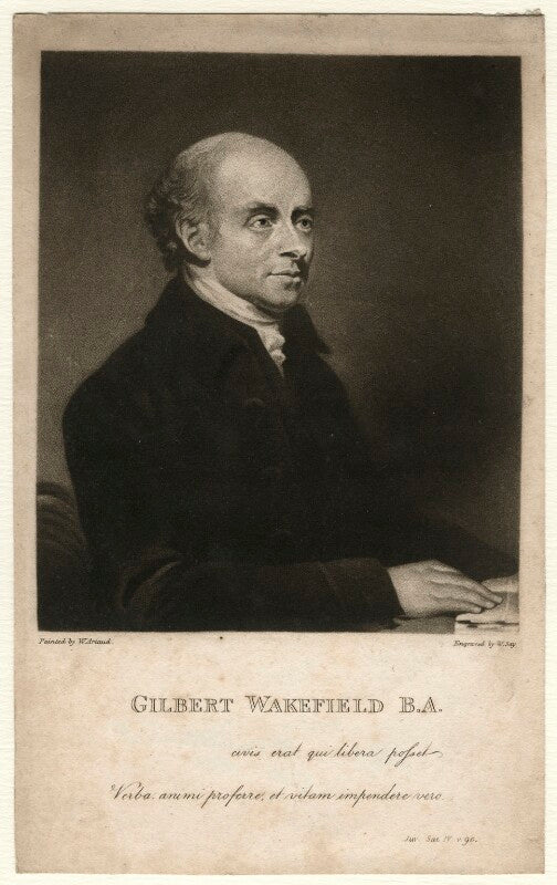 Gilbert wakefield npg d4585