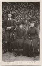 King George V; Princess Mary, Countess of Harewood; Queen Mary NPG x196993