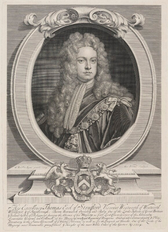 Thomas wentworth, 1st earl of strafford npg d1709