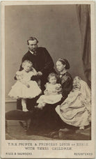 The Duke and Duchess of Hesse and by Rhine with their two eldest daughters NPG x34505