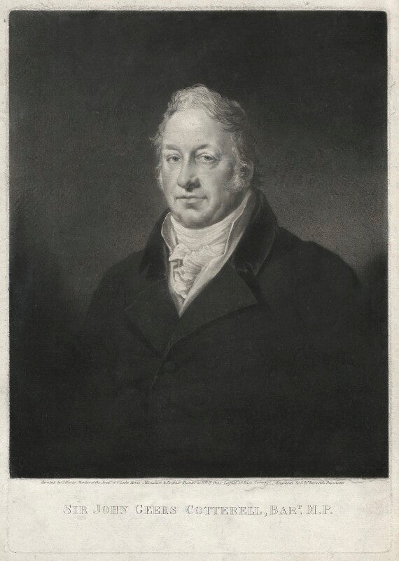 Sir john geers cotterell, 1st bt npg d34155