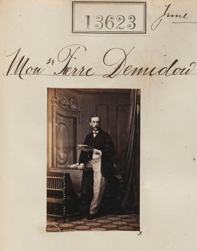 Monsieur pierre demidou npg ax63256