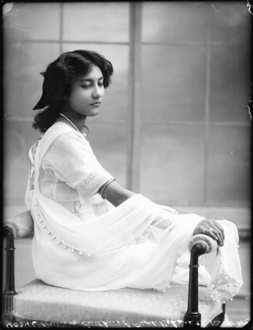 Princess Sudhira of Cooch Behar NPG x33314