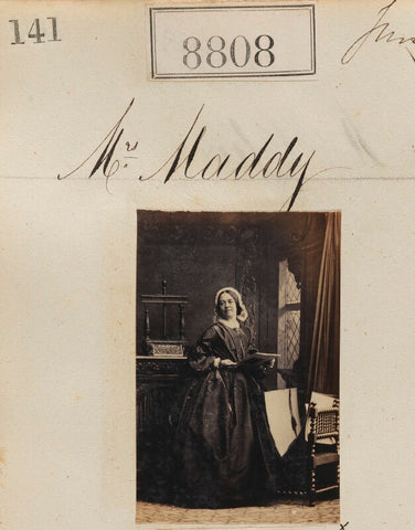 Jane Maddy (née Gwynne) ('Mrs Maddy') NPG Ax58631