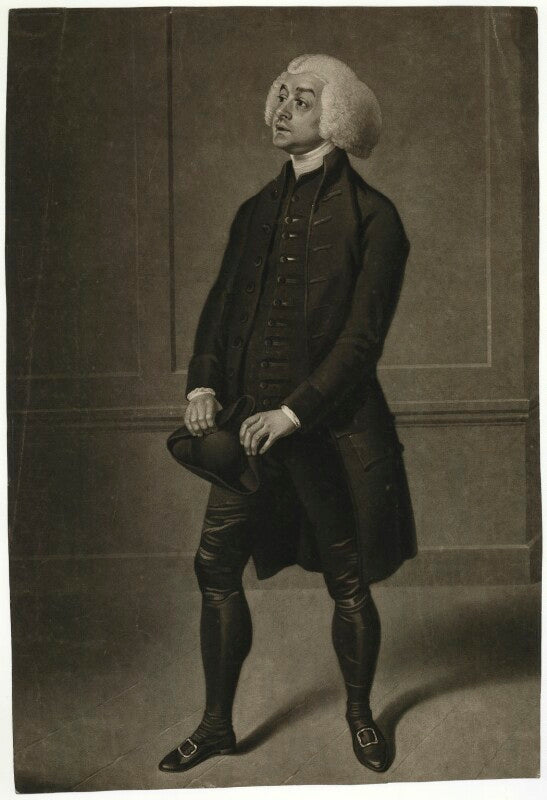 John bannister as gradias in mrs cowley's 'who's the dupe' npg d7511