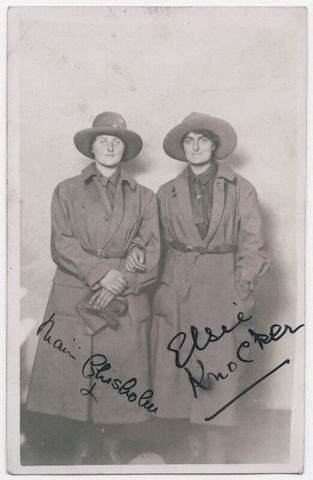 Mairi Chisholm; Elsie Knocker NPG x194118