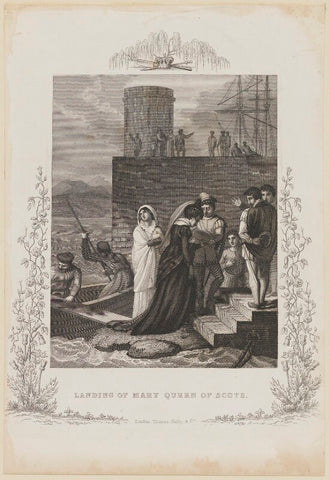 'Landing of Mary, Queen of Scots' NPG D13132