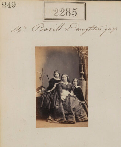 Helen Sim (née Bovill); Maria (née Bolton), Lady Bovill; Mary Bovill NPG Ax51673