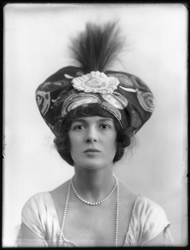 Julia james dressed for all fools' day ball npg x102123