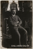 Sir Samuel Hill Hill-Wood, 1st Bt NPG x197789