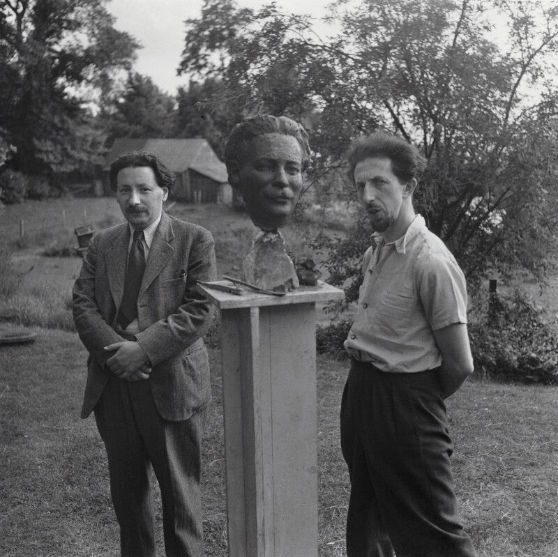 Sir ernst chain; oscar nemon npg x195040