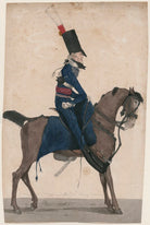 An Officer of the 7th Lt Dragoons from life NPG D47074