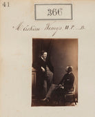 James Hay Erskine Wemyss with an unknown man NPG Ax50128