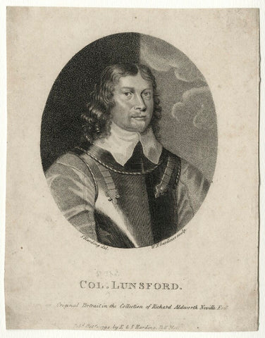 Sir Thomas Lunsford NPG D27168