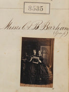Constance Eliza Cornish (née Barham); Bertha Carlyon Vivian (née Barham) NPG Ax58357